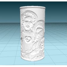 3D Svietnik Ježiš a Mária